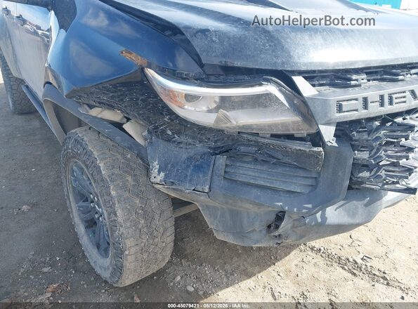 1GCGTEEN4N1291711 2022 CHEVROLET COLORADO Black წინა ხედი