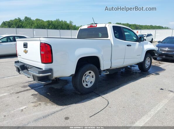1GCHSBEA7K1287649 2019 CHEVROLET COLORADO White Հետևի աջ
