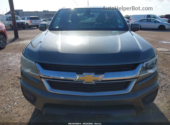 1GCHSCENXJ1142810 2018 CHEVROLET COLORADO Gray Դիմացի տեսք