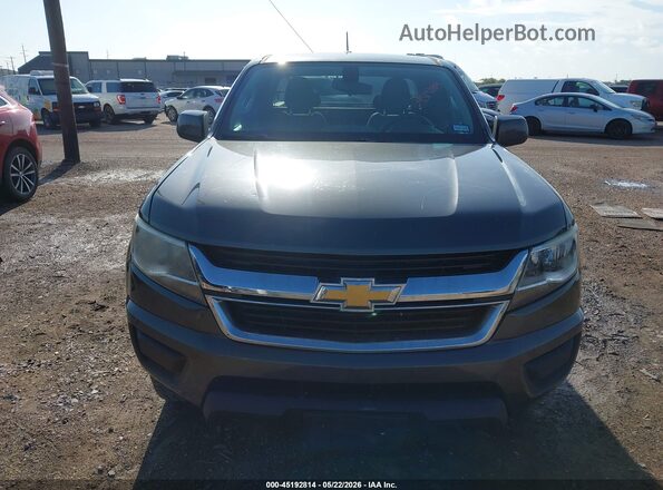 1GCHSCENXJ1142810 2018 CHEVROLET COLORADO Gray Սալոնի հետևի տեսք
