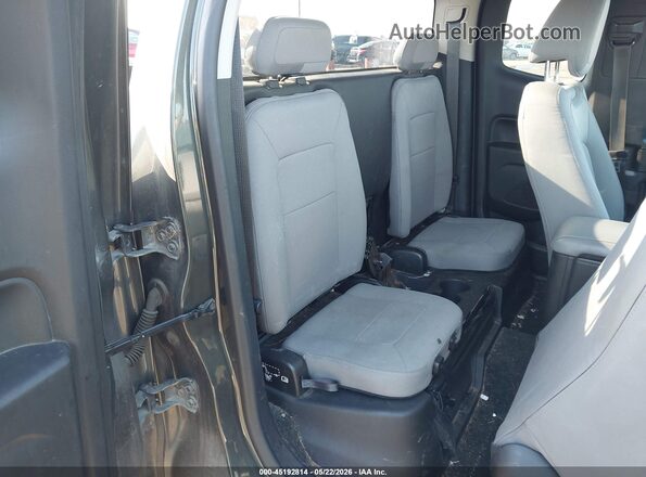 1GCHSCENXJ1142810 2018 CHEVROLET COLORADO Gray VIN կոդի պիտակի տեսք