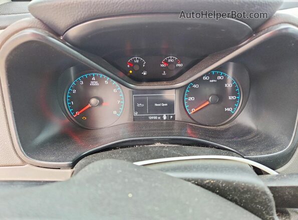 1GCHTBEAXK1322181 2019 CHEVROLET COLORADO White Vista del cuadro de instrumentos