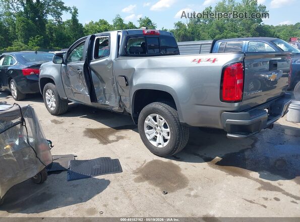 1GCHTCEN2J1217500 2018 CHEVROLET COLORADO Gray Задня ліва чверть
