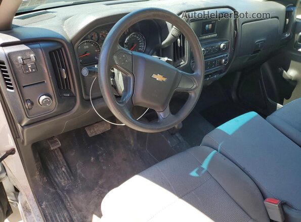 1GCNKNEC5HZ126023 2017 CHEVROLET SILVERADO White Vista del salpicadero