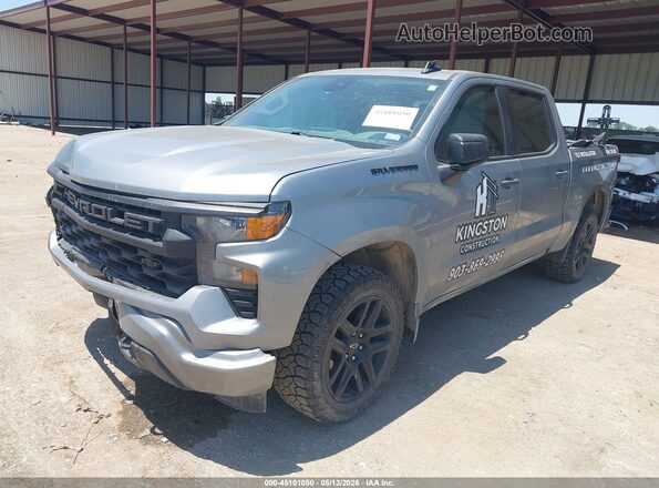 1GCPABEK3RZ134334 2024 CHEVROLET SILVERADO Gray Vista tres cuartos delantera izquierda