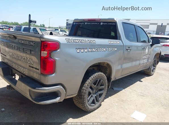 1GCPABEK3RZ134334 2024 CHEVROLET SILVERADO Gray Trasero derecho