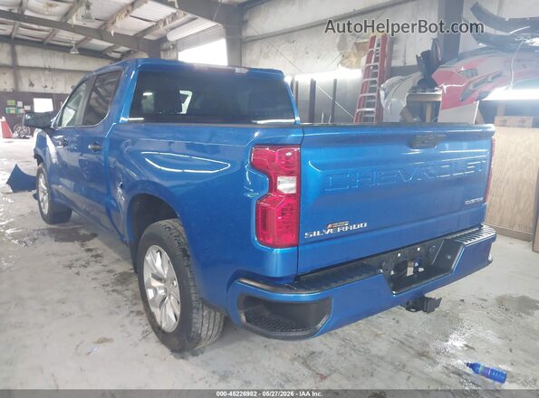 1GCPABEK5PZ120660 2023 CHEVROLET SILVERADO Синий Задняя левая четверть