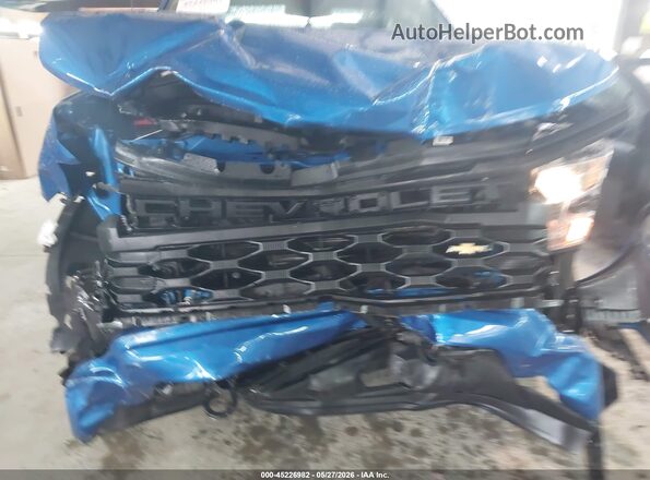 1GCPABEK5PZ120660 2023 CHEVROLET SILVERADO Синий Вид спереди