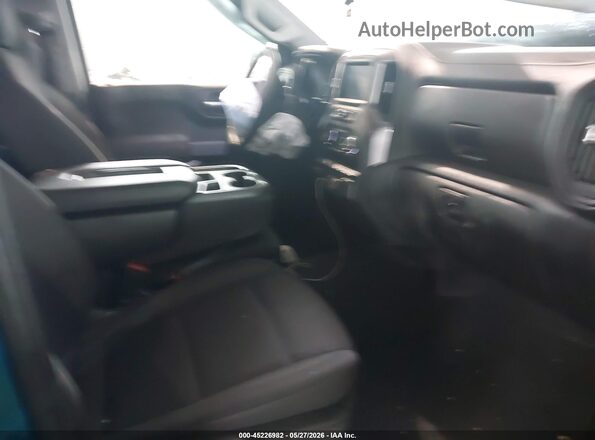 1GCPABEK5PZ120660 2023 CHEVROLET SILVERADO Синий Вид салона спереди