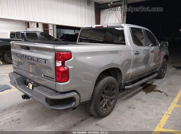 1GCPABEK8RZ255165 2024 CHEVROLET SILVERADO Gray უკანა მარჯვენა