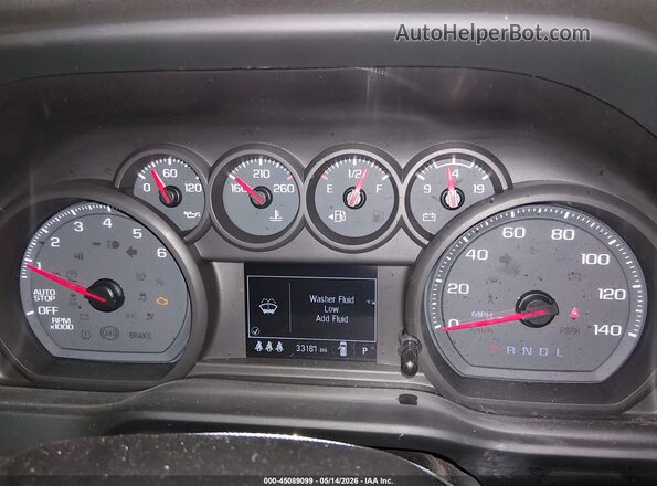 1GCPABEK8RZ255165 2024 CHEVROLET SILVERADO Gray უკანა სავარძლების ხედი