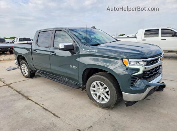 1GCPACEK8SZ152212 2025 CHEVROLET SILVERADO Green წინა მარჯვენა