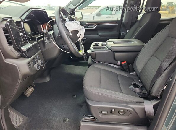 1GCPACEK8SZ152212 2025 CHEVROLET SILVERADO Green წინა სალონის ხედი