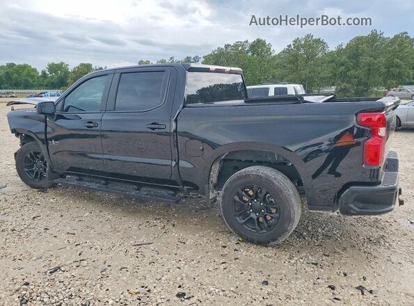 1GCPADED3RZ253482 2024 CHEVROLET SILVERADO Black Trasero izquierdo