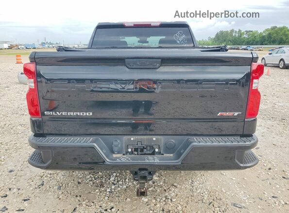 1GCPADED3RZ253482 2024 CHEVROLET SILVERADO Black Vista trasera