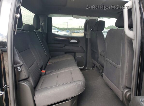 1GCPADED3RZ253482 2024 CHEVROLET SILVERADO Black Vista de los asientos traseros