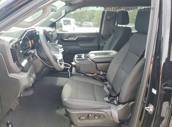 1GCPADED3RZ253482 2024 CHEVROLET SILVERADO Black Vista interior delantera