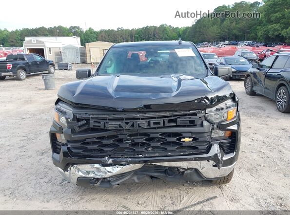 1GCPDAEK2RZ292472 2024 CHEVROLET SILVERADO Черный Вид спереди