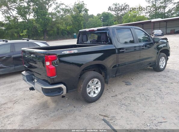 1GCPDAEK2RZ292472 2024 CHEVROLET SILVERADO Черный Задняя правая четверть