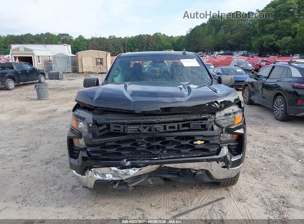 1GCPDAEK2RZ292472 2024 CHEVROLET SILVERADO Черный Вид щитка приборов