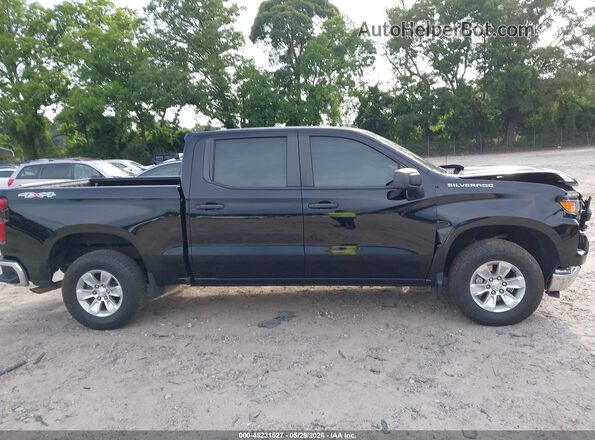 1GCPDAEK2RZ292472 2024 CHEVROLET SILVERADO Черный Вид задней части салона