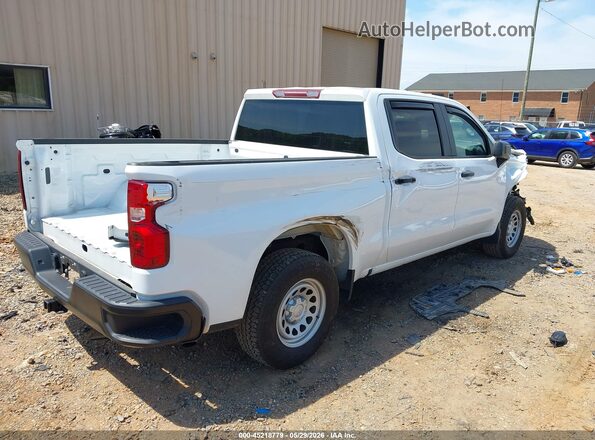 1GCPDAEKXPZ108697 2023 CHEVROLET SILVERADO White უკანა მარჯვენა