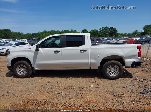 1GCPDAEKXPZ108697 2023 CHEVROLET SILVERADO White სალონის 360-გრადუსიანი ხედი