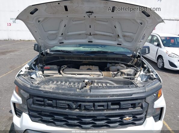 1GCPDAEKXRZ241009 2024 CHEVROLET SILVERADO White Հետևի տեսք