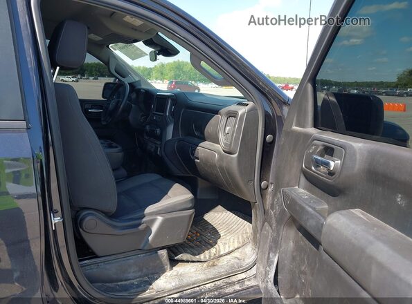 1GCPDBEK1PZ191300 2023 CHEVROLET SILVERADO Black Սալոնի դիմացի տեսք
