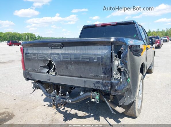 1GCPDBEK1PZ191300 2023 CHEVROLET SILVERADO Black Դիմացի տեսք