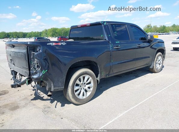 1GCPDBEK1PZ191300 2023 CHEVROLET SILVERADO Black Հետևի աջ