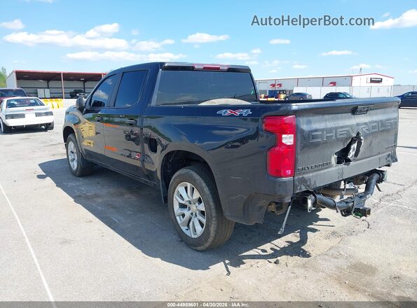 1GCPDBEK1PZ191300 2023 CHEVROLET SILVERADO Black Հետևի ձախ