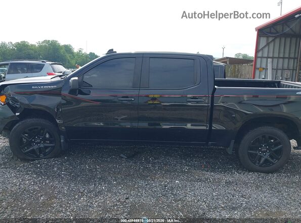 1GCPDBEK6NZ549293 2022 CHEVROLET SILVERADO Black Vista interior de 360 grados