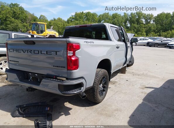 1GCPDBEK6RZ340044 2024 CHEVROLET SILVERADO Gray უკანა მარჯვენა