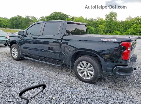 1GCPDBEK7PZ206608 2023 CHEVROLET SILVERADO Черный Задняя левая четверть