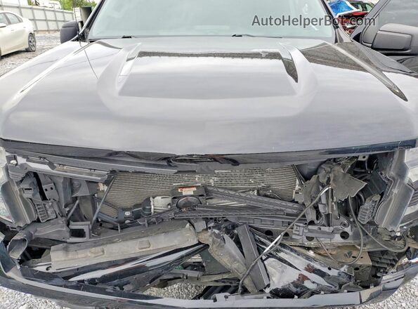 1GCPDBEK7PZ206608 2023 CHEVROLET SILVERADO Черный Вид задней части салона