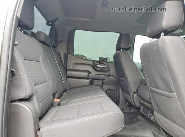 1GCPDBEK7PZ206608 2023 CHEVROLET SILVERADO Черный Вид задних сидений
