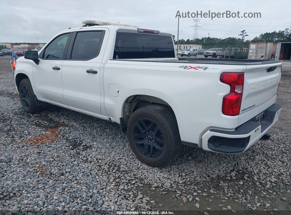 1GCPDBEK8NZ587995 2022 CHEVROLET SILVERADO White Հետևի ձախ