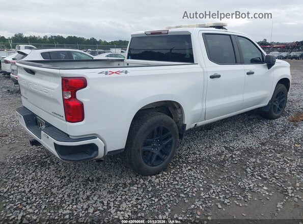 1GCPDBEK8NZ587995 2022 CHEVROLET SILVERADO White Հետևի աջ