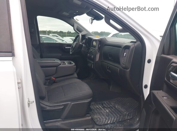 1GCPDBEK8NZ587995 2022 CHEVROLET SILVERADO White Սալոնի դիմացի տեսք
