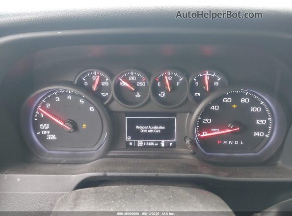 1GCPDBEK8NZ587995 2022 CHEVROLET SILVERADO White Հետևի նստատեղերի տեսք