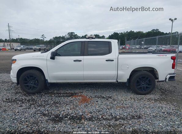1GCPDBEK8NZ587995 2022 CHEVROLET SILVERADO White Սալոնի 360 աստիճան տեսք