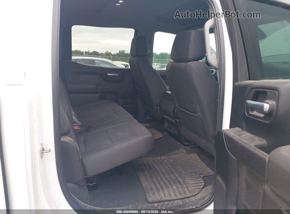 1GCPDBEK8NZ587995 2022 CHEVROLET SILVERADO White VIN կոդի պիտակի տեսք