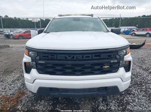 1GCPDBEK8NZ587995 2022 CHEVROLET SILVERADO White Սարքավորումների վահանակի տեսք