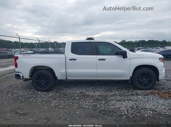 1GCPDBEK8NZ587995 2022 CHEVROLET SILVERADO White Սալոնի հետևի տեսք