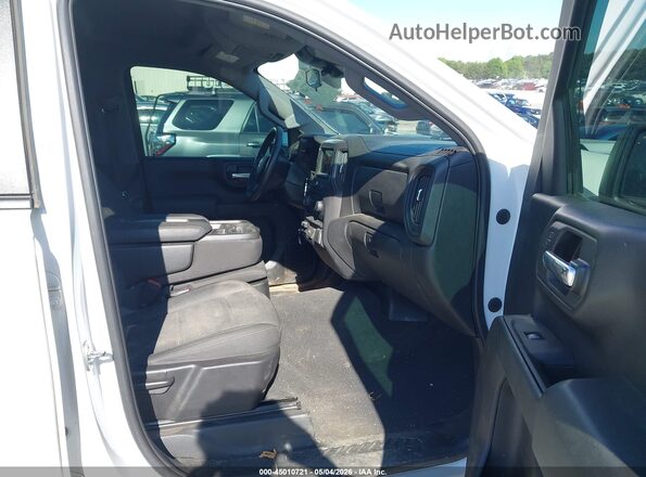 1GCPDBEK9PZ190721 2023 CHEVROLET SILVERADO White წინა სალონის ხედი