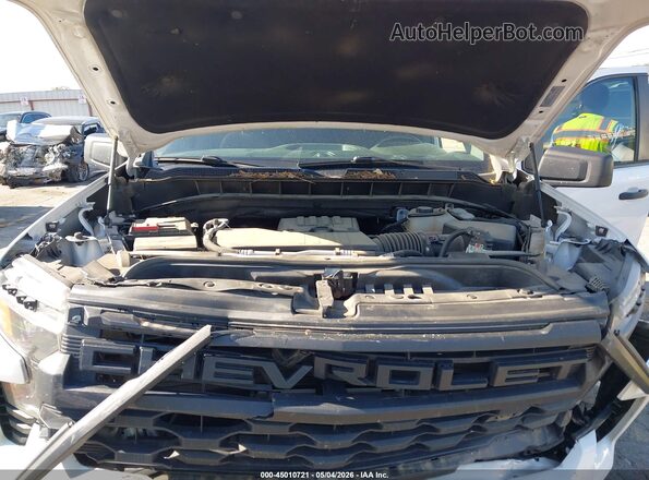 1GCPDBEK9PZ190721 2023 CHEVROLET SILVERADO White უკანა ხედი