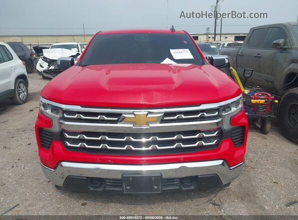 1GCPDDEK8PZ121787 2023 CHEVROLET SILVERADO Red Widok zestawu wskaźników