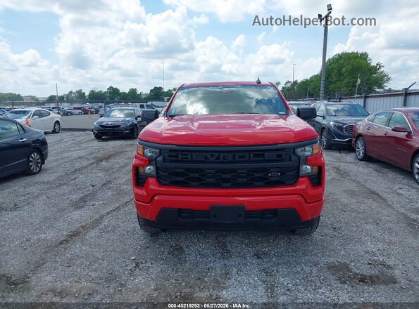 1GCPKBEK3TZ126450 2026 CHEVROLET SILVERADO Red Vista del cuadro de instrumentos