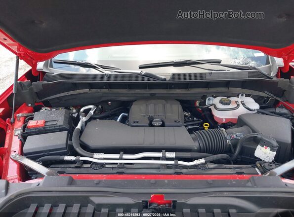 1GCPKBEK3TZ126450 2026 CHEVROLET SILVERADO Red Vista trasera